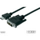ASSMANN HDMI 1.3 Standard Adapter Cable HDMI A M (plug)/DVI-D (18+1) M (plug) 3m AK-330300-030-S ASSMANN HDMI 1.3 Standard Adapter Cable HDMI A M (plug)/DVI-D (18+1) M (plug) 3m AK-330300-030-S