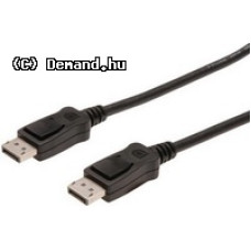 Display Port 1.2a k&aacute;bel,  DP -  DP, M/M 2,0m AK-340100-020-S