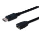 ASSMANN DisplayPort 1.2 Extension cable DP M (plug)/DP F (jack) 2m black AK-340200-020-S ASSMANN DisplayPort 1.2 Extension cable DP M (plug)/DP F (jack) 2m black AK-340200-020-S