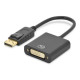ASSMANN Displayport 1.1a Adapter Cable DP M (plug)/DVI-I (24+5) F (jack) 0,15m AK-340401-001-S