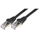 WIRETEK Patch kábel UTP Cat.5E 0.5m Black WIRETEK Patch kábel UTP Cat.5E 0.5m Black