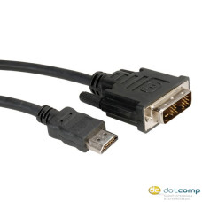 Roline DVI-D -- HDMI kábel 3m /11.04.5532-20/