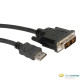 Roline DVI-D -- HDMI kábel 3m /11.04.5532-20/