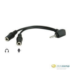 Roline 3.5 mm Stereo Male -- 2x 3.5 mm Stereo Female /11.09.4441-20/ Roline 3.5 mm Stereo Male -- 2x 3.5 mm Stereo Female /11.09.4441-20/