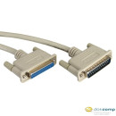 Roline RS232 D-Sub 25-pin M/F kábel 1.8m /11.01.3618-25/ Roline RS232 D-Sub 25-pin M/F kábel 1.8m /11.01.3618-25/