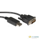 Roline DisplayPort -- DVI-D (24+1) M/M 3.0m /11.04.5611-10/