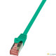 LogiLink CAT6 S/FTP Patch Cable PrimeLine AWG27 PIMF LSZH green 1,50m CQ2045S