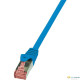 LogiLink CAT6 S/FTP Patch Cable PrimeLine AWG27 PIMF LSZH blue 1,50m CQ2046S