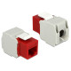 Delock Keystone Module RJ45 female LSA Cat.6 UTP red 86344 Delock Keystone Module RJ45 female LSA Cat.6 UTP red 86344