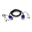 ATEN KVM Kábel VGA Audio 1.8m