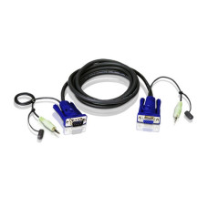 ATEN KVM Kábel VGA Audio 1.8m ATEN KVM Kábel VGA Audio 1.8m