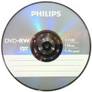 DVD lemez Philips 4,7GB -RW 4x