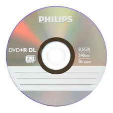 DVD lemez Philips 8,5GB +R DualLayer