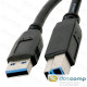 Roline USB 3.0 A-B Összekötő kábel 3m /11.02.8871/