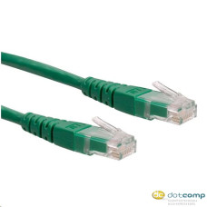 Roline UTP patch kábel CAT6 0.3m zöld /21.15.1513-50/