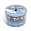 HP 80'/700MB 52x nyomtatható CD lemez zsugorhengeres 50db/henger