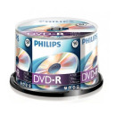 Philips DVD-R 4,7Gb 16x Hengeres 50db/csomag (az ár 1db-ra vonatkozik és csak hengerben vásárolható)
