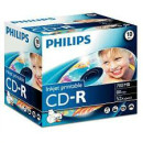 Philips CD-R80 52x normál tokos     lemez