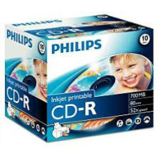 Philips CD-R80 52x norm&aacute;l tokos     lemez