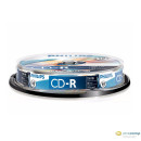 PHILIPS CD Lemez CD-R80 10db/Henger 52x CPHC10