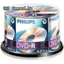 Philips DVD-R 4.7GB 16X DVD lemez hengeres 50db/cs Philips DVD-R 4.7GB 16X DVD lemez hengeres 50db/cs