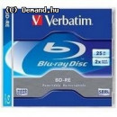 Verbatim BD-RE 25GB 2x újraírható Blu-Ray lemez Verbatim BD-RE 25GB 2x újraírható Blu-Ray lemez