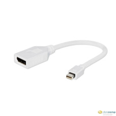 Gembird adapter Displayport mini(M) - Displayport(F), white, with cable 10cm A-MDPM-DPF-001-W Gembird adapter Displayport mini(M) - Displayport(F), white, with cable 10cm A-MDPM-DPF-001-W
