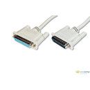 ASSMANN LPT Extension cable DSUB25 M (plug)/DSUB25 F (jack) 2m beige AK-610201-020-E ASSMANN LPT Extension cable DSUB25 M (plug)/DSUB25 F (jack) 2m beige AK-610201-020-E