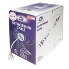 Cat5e UTP patch k&aacute;bel, PVC sz&uuml;rke, r&eacute;z, 305m
