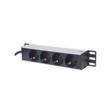 INTELLINET PDU 4x SCHUKO 10" 1U 1,8m Fekete INTELLINET PDU 4x SCHUKO 10" 1U 1,8m Fekete