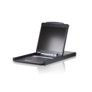 ATEN KVM 16 port LCD 19'' + keyboard + touchpad PS/2 or USB, 1U 19'' Rack CL1316N-ATA-AG ATEN KVM 16 port LCD 19'' + keyboard + touchpad PS/2 or USB, 1U 19'' Rack CL1316N-ATA-AG