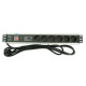 Intellinet Power strip rack 19'' 1.5U 250V/16A 6x Schuko 3m On/Off switch 713962 Intellinet Power strip rack 19'' 1.5U 250V/16A 6x Schuko 3m On/Off switch 713962