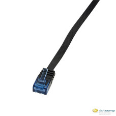 LogiLink CP0141B U/UTP/Telefon lapos patch k&aacute;bel Cat.5e 20m fekete