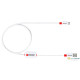 SKROSS USB - Micro USB kábel fehér-narancs /SKR-BUZZMICROUSBCABE/