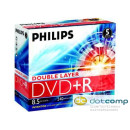Philips DVD+R 8.5GB 8X Doublelayer DVD lemez