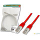 Digitus DK-1511-030/R UTP patch kábel CAT5e 3m piros