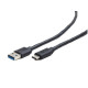 Gembird USB 3.0 cable to type-C (AM/CM), 1m, black CCP-USB3-AMCM-1M Gembird USB 3.0 cable to type-C (AM/CM), 1m, black CCP-USB3-AMCM-1M