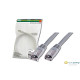 Digitus DK-1521-005 F-UTP patch kábel CAT5e 0.5m szürke