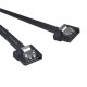 AKASA Proslim Sata3 30cm egyenes - Black
