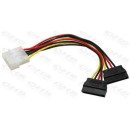 Cable ROLINE Molex - SATA táp átalakító 0,2m