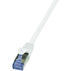 RJ45 H&aacute;l&oacute;zati csatlakoz&oacute;k&aacute;bel, CAT 6A S/FTP [1x RJ45 dug&oacute; - 1x RJ45 dug&oacute;] 7,5 m, feh&eacute;r LogiLink CQ3081S