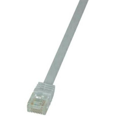 RJ45 H&aacute;l&oacute;zati csatlakoz&oacute;k&aacute;bel, CAT 6 U/UTP [1x RJ45 dug&oacute; - 1x RJ45 dug&oacute;] 0,25 m, feh&eacute;r LogiLink CF2011U