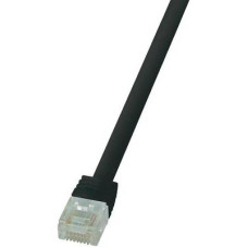RJ45 H&aacute;l&oacute;zati csatlakoz&oacute;k&aacute;bel, CAT 6 U/UTP [1x RJ45 dug&oacute; - 1x RJ45 dug&oacute;] 7,5 m, fekete LogiLink CF2083U