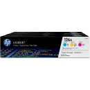 HP CF341A /126A/ Tri-pack toner eredeti (C, M, Y) / 3x1K