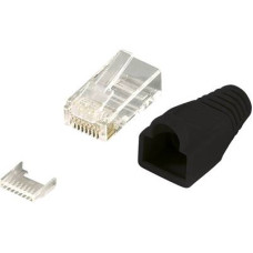 Csatlakozó dugó, RJ45, árnyékolt, CAT 6 Dugó, egyenes Pólusszám: 8P8C MP0024 Fekete LogiLink Tartalom: 100 db Csatlakozó dugó, RJ45, árnyékolt, CAT 6 Dugó, egyenes Pólusszám: 8P8C MP0024 Fekete LogiLink Tartalom: 100 db