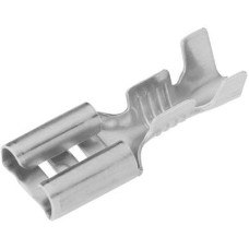 Csúszósarus hüvely, 6,3 mm / 0,8 mm 180° szigeteletlen, fémes Vogt Verbindungstechnik 3832d.67 Csúszósarus hüvely, 6,3 mm / 0,8 mm 180° szigeteletlen, fémes Vogt Verbindungstechnik 3832d.67