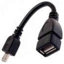 ROLINE Kábel USB 2.0 OTG kábel  0,15m