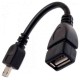 ROLINE Kábel USB 2.0 OTG kábel 0,15m ROLINE Kábel USB 2.0 OTG kábel 0,15m