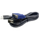 6-FEET USB KVM CABLE FOR TK-803R/1603R 6-FEET USB KVM CABLE FOR TK-803R/1603R