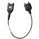 CABLE W/ QD TO RJ10 PLUG CALLMASTER V VI 0.5M/PLX A22 CABLE W/ QD TO RJ10 PLUG CALLMASTER V VI 0.5M/PLX A22